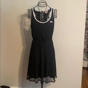 Hunter for Target netted midi drawstring dress